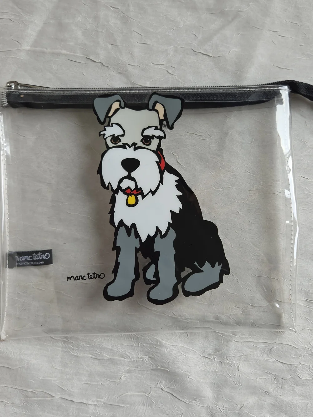 Marc Tetro Schnauzer Dog Pouch